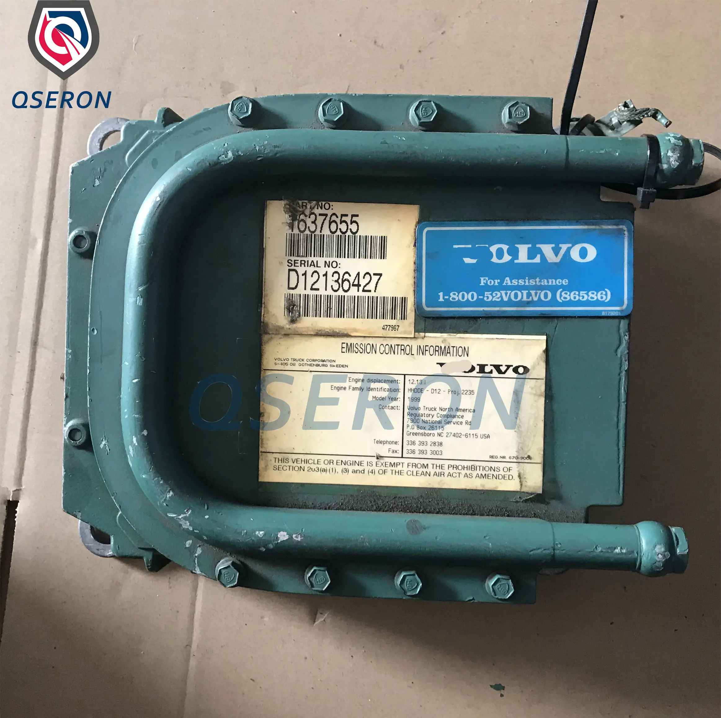 Suku cadang mesin ECU mobil otomatis asli 08170700 Control kontrol elektronik modul komputer Unit 1637655 ECM untuk VOLVO FH12