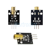 KY-008 modul Laser 5V emitor tabung Laser 650nm 3pin untuk Arduinos