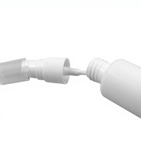Flacon pulvérisateur vide en plastique HDPE à brume fine de 30 ml, 50 ml, 150 ml, pour parfum et recharges, avec pompe et marquage à chaud