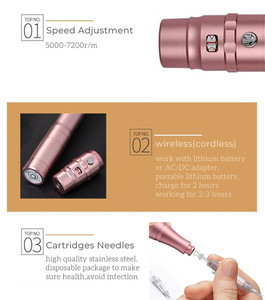 Micropigmentation <span class=keywords><strong>dermographe</strong></span> lèvres pmue machine maquillage permanent kit de machine à tatouer pas cher à vendre - Product Image 2