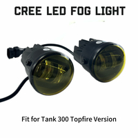 Phare antibrouillard LED blanc et jaune 32W, directement de l'usine, pour Tank 300 Topfire Edition, tout-terrain extrême, conduite nocturne par temps mauvais
