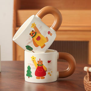 Taza de Gres Blanca de Dos Tonos con Diseño Personalizado e Impresión de Logotipo, 11 oz, Libre de BPA, Apta para Lavavajillas y Microondas - Product Image 5