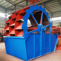 Turbine à eau de laveuse de sable à godet entièrement automatique pour équipement de séparation de gravier de sable de sol