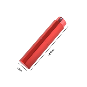 プレミアムアルミ製アトマイザー香水ボトル（空ボトル）8ml、アルミケースとガラスボトル付き、詰め替え用ツイストオープンデザイン - Product Image 2