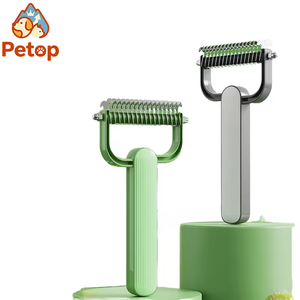 Spazzola Ergonomica Morbida per Rimozione Peli di Animali Domestici, per Cani e Gatti con Pelo Lungo e Corto, dal Fornitore Petop Factory - Product Image 1