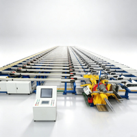 Mesa de Enfriamiento de Extrusión de Aluminio 1100T para Sistema de Enfriamiento y Transferencia de Perfiles de Aluminio