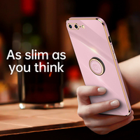 Étuis de téléphone portable de luxe couverture souple en TPU protéger le téléphone portable Tpu maintenir pour Iphone 8 7 Plus accessoires de téléphone portable