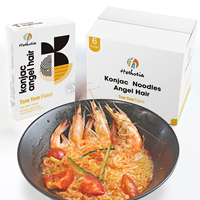 Factory Tom Yum Ramen Soup Keto Low Calorie Konjac Noodles Gluten Halal Instant Noodles