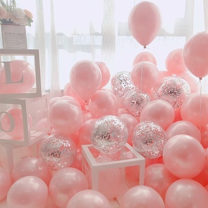 Globo Redondo <span class=keywords><strong>de</strong></span> Látex Rosa para Boda, Regalo <span class=keywords><strong>de</strong></span> Cumpleaños para Bebé, Decoración <span class=keywords><strong>de</strong></span> Casa Nueva, Set <span class=keywords><strong>de</strong></span> <span class=keywords><strong>Globos</strong></span> para Fiesta, Ecológico y Duradero - Product Image 2