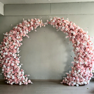 Çok Satan Yüksek Kaliteli Yapay Çiçek Kemeri, İpek Yapay Çiçek Düğün Dekorasyon Kemeri - Product Image 1
