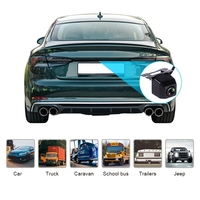 Cámara de Visión Trasera Universal para Automóvil Wemaer, AHD IP68, Cámara de Reversa Impermeable con Visión Nocturna HD para Estacionamiento