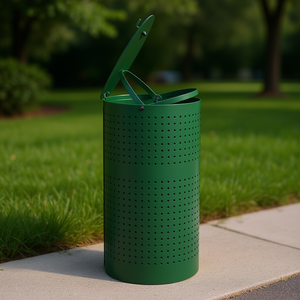 Contenedor para excrementos de perro de 11.5 galones, resistente a la intemperie, con tapa, para la eliminación de desechos de mascotas - Product Image 2