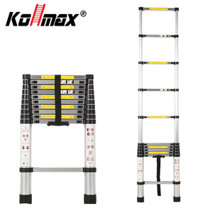 Échelle télescopique de <span class=keywords><strong>3</strong></span>,2 m, échelle pliante d'extension pour grenier, échelle de plateforme d'entrepôt, vente chaude, conforme à la norme EN131 - Product Image 4