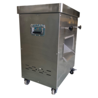 Trancheuse de viande congelée multifonctionnelle entièrement automatique et sûre pour jambon de boeuf et légumes