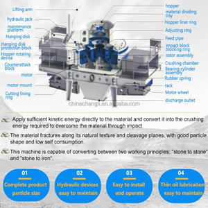 Vsi Areia Fazendo Máquina De Shaper De Cascalho Rio Seixo Artificial Triturador De Impacto De Eixo Vertical - Product Image 3