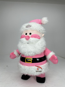 Dessin animé adulte père noël Costume grand père <span class=keywords><strong>gonflable</strong></span> vêtements pour noël pour les promotions de fête divertissement déguisement - Product Image 4
