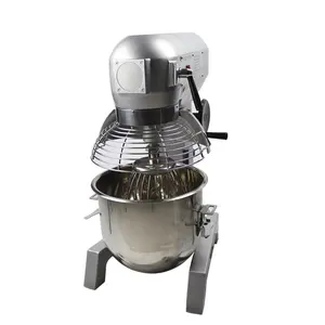 Factory Price 10L 15L 20L 25L 30L 40L 50L 60L 70L 80L Multiple Liters Vertical Stand Commercial Planetary Food Mixer