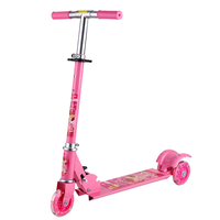 Trottinette pliante multifonctionnelle 3-en-1 pour enfants, bébés, avec démarrage électrique, trois roues pour l'extérieur