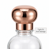 Bouchons de flacons de parfum personnalisés en acier inoxydable finition mate/satinée, design géométrique, usinage CNC, électroérosion à fil, brochage pour