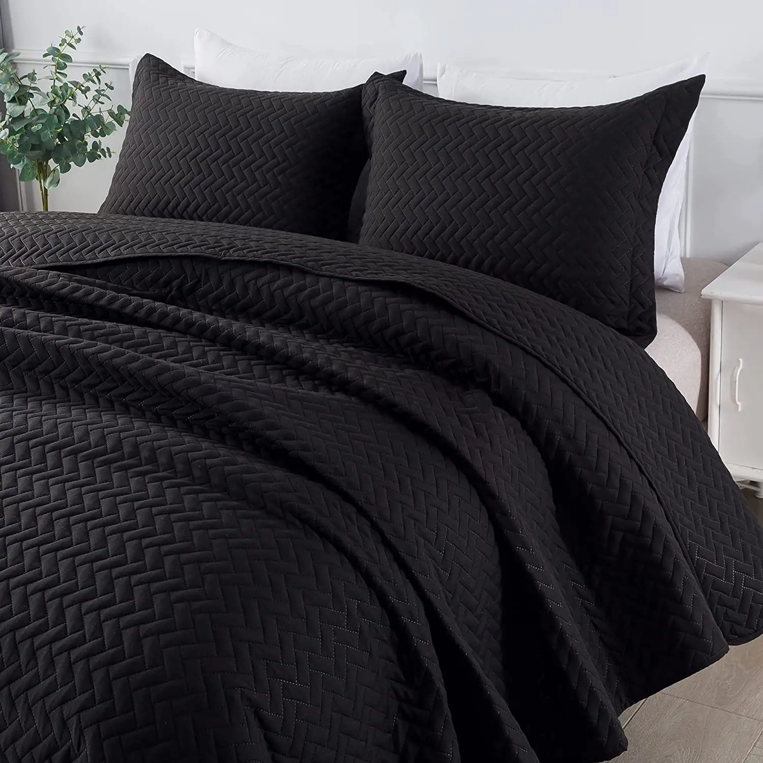 Customize Factory Direct Solid Soft Bed 4 Pcs Summer Quilt Lightweight Microfiber Duvet Comforter Bedspreads Bed Linen Quilt