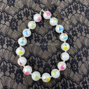 Cuentas <span class=keywords><strong>de</strong></span> goma <span class=keywords><strong>de</strong></span> mascar con estampado <span class=keywords><strong>de</strong></span> <span class=keywords><strong>princesa</strong></span> mixta <span class=keywords><strong>de</strong></span> 20mm, cuentas redondas <span class=keywords><strong>de</strong></span> perlas <span class=keywords><strong>de</strong></span> Abs mate DIY para fabricación <span class=keywords><strong>de</strong></span> joyas, accesorios <span class=keywords><strong>de</strong></span> bolígrafo con cuentas, venta al por mayor - Product Image 6