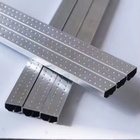 Barre d'espacement en aluminium soudée haute fréquence anti-rouille 11,5 A 11,5 mm pour composant de verre isolant (IGU) à double vitrage moderne