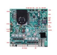 Carte mère serveur Inter Smart 2026 QM618L QM718L avec 8 ports RJ45-LAN, RAM DDR4 intégrée, processeur multi-générations 6 et 7, carte mère PC multi-réseaux