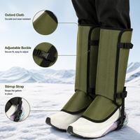 Protège-pieds et protège-jambes anti-morsures de serpent pour la randonnée, le camping et les aventures en jungle - Tissu Oxford AeroMara