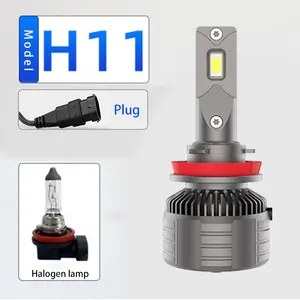 H11 Auto Led Koplamp 45W 4500 Lumen Super Helder Licht 6500K Cool Wit Ip68 Waterdicht 12V Led Lamp