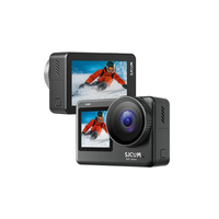 SJCAM SJ11 Active 4K 30FPS Cámara de Acción con Pantalla Dual Táctil de 2.33'', Resistente al Agua hasta 5 Metros, Giroscopio de 6 Ejes, WiFi 5G, Cámara para Vlogging