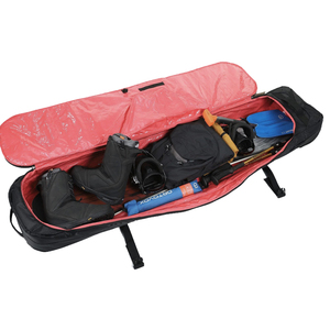 Borsa da Viaggio per Snowboard con Ruote, Impermeabile, Interno Imbottito e Molteplici Cinghie di Fissaggio - Product Image 6