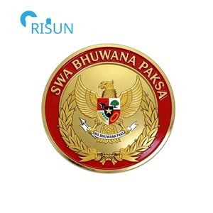 Moneda Conmemorativa Personalizada de las Fuerzas Armadas de Indonesia, Moneda de Desafío Personalizada para Veteranos - Product Image 2