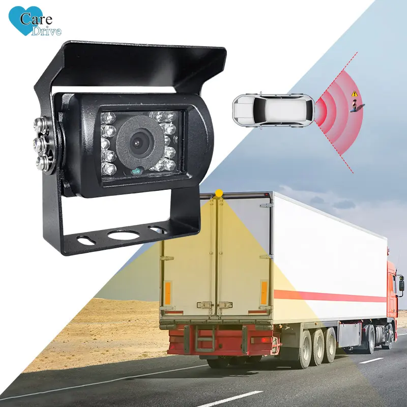 CareDrive Wireless Backup Cameras 7'' Monitor IR Night Vision Waterproof Rear View camera for RV Heavy Truck Trailer