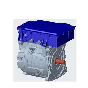 Coche eléctrico kit de conversión de 14kw 90Nm ev del motor auxiliar sistema de energía para el saneamiento de los vehículos