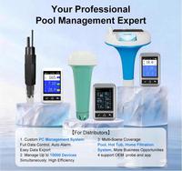 Moniteur intelligent de haute qualité 7 en 1 TDS EC OPR Température Chlore pH pour piscines et étangs, personnalisable OEM
