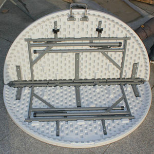 بيع بالجملة طاولات حفلات بلاستيكية رائجة بطول 4 أقدام مأدبة بلاستيكية للمطاعم 8 و 10 مقاعد قابلة للطي لحفلات الطعام - Product Image 1