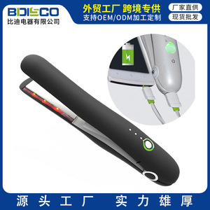 Bdisco Mini Wireless Hair Straightener Rechargeable USB Lithium Battery Travel Styler For Bangs - Product Image 5