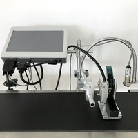 Imprimante laser à jet d'encre UV à deux têtes Machine de codage par lots de date d'expiration Imprimante à jet d'encre portable industrielle TIJ 2.5 en ligne