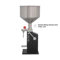 Machine de remplissage manuelle à piston pour crème, miel, pâte, détergent et liquides – Remplisseur quantitatif manuel