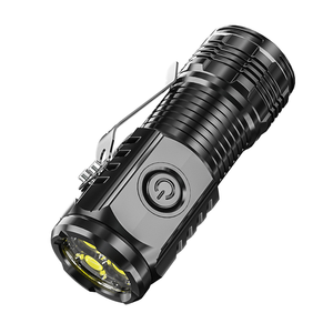 Hot-Selling 3000-Lumen ABS High-Power LED Flashlight USB <b>Rechargeable</b> Zoom Focusing IP55 for Emergency Camping <b>Torch</b> Use - Product Image 3