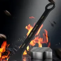 Jeu de clés à molette réglables en acier au carbone de 14 pièces (ouvertes et à cliquet 8-24 mm) – Outils automobiles complets