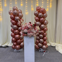 ZKAI Arche de ballons gonflables automatiques en gros – Idéale pour mariages, fêtes et événements – Support d'arche de ballons pour la décoration