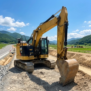 In stock Used mini Excavator Used Crawler Excavator 3ton Used Japan made CAT excavator mini digger Compact Crawler Excavator - Product Image 3