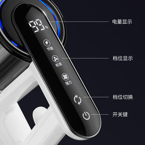 เครื่องดูดฝุ่นแบบมือถือ Xingou 36V 5000Pa แรงดูดสูง ไร้สาย พร้อมไฟ LED สำหรับทำความสะอาดพื้นบ้านและพรม - Product Image 3