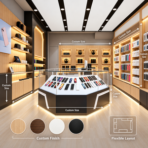 Elegante Sistema Modular de Exhibición LED Reciclable para Teléfonos Móviles y Accesorios, Ideal para Quioscos y Tiendas en Centros Comerciales - Product Image 3