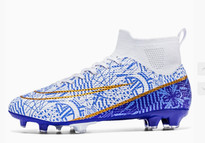 Men's Soccer Cleats &amp; Children's <strong>Football</strong> <strong>Boots</strong> Wholesale Winter Season PVC Upper Rubber Outsole - Product Image 3