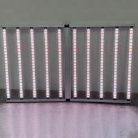 Lampu LED Strip Tumbuh Tanaman Spektrum Penuh UV IR Dua Saluran yang Dapat Diredupkan untuk Dalam Ruangan dengan Lm301b Lm301h LM281b