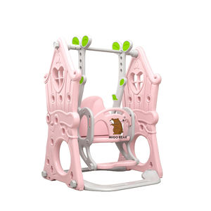 Juego de columpio de juguete de plástico de hierro para niños sensorial de interior personalizado MIGO BEAR, columpio para niños al aire libre, silla para exteriores - Product Image 1