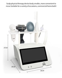 Dispositivo Eléctrico de Terapia Capilar Multifuncional con Microcorriente y Accesorios para Uso en el Hogar y en Salones de Belleza - Product Image 3