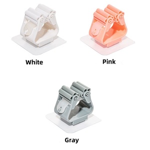 <b>Mop</b> Broom Holder <b>Wall</b> Mounted <b>Mop</b> Holder Household Adhesive Storage Broom Hanger <b>Mop</b> Hook Racks Kitchen Bathroom - Product Image 5